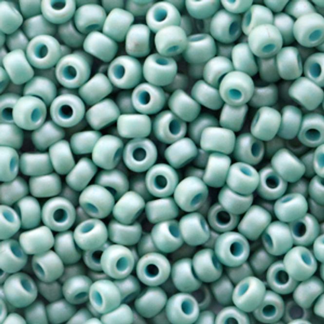 Hovedbilde Miyuki perler - Opaque Matte Luster Sea Foam  ...