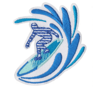 Hovedbilde "Surfer" patch i Surf serien