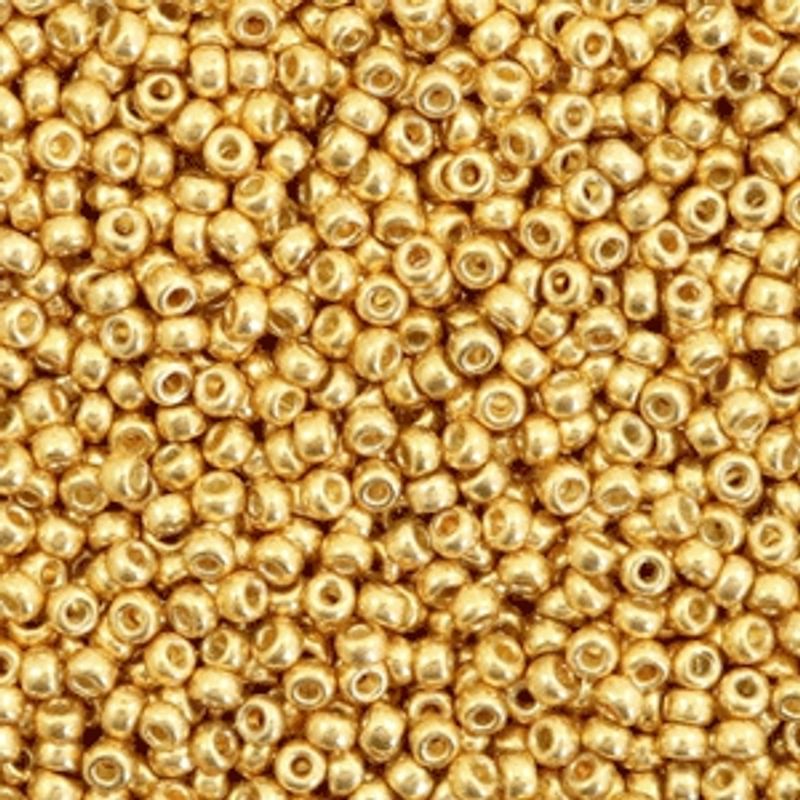 Miyuki perler - Duracoat Galvanized Gold- 11/0 