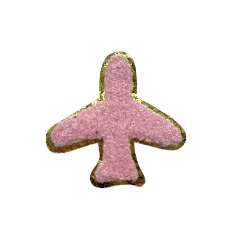 Chenille FLY med glitter gullkant