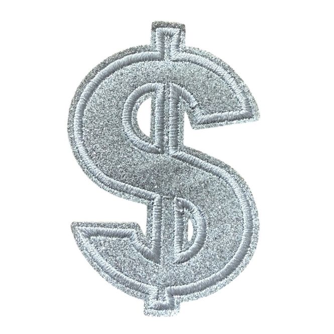Hovedbilde Glitter Dollar - Sølv