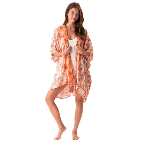 "Fire Island" Kimono