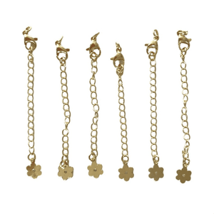 Hovedbilde Smykkeforlengere med  Stor Blomst og smykkel&aring;s - ...