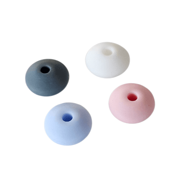 Silikonperle - Linse 5 pk