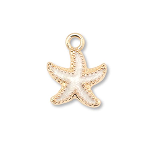 "Starfish" Charms - 10 stk 