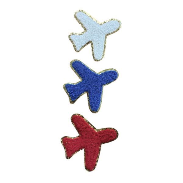 Chenille FLY med glitter gullkant