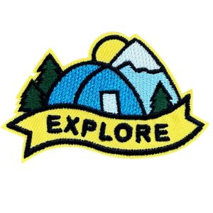 Hovedbilde " Explore" - strykemerke