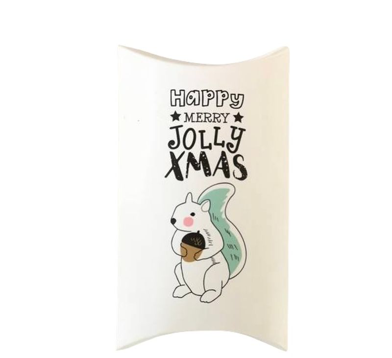 Gaveesker med Julemotiv- Squirrel