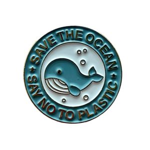 Hovedbilde "Save The Ocean "  - Emalje Pin